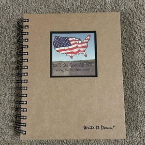 Let’s Go See: All 50! Visiting The 50 States Journal. Write It Down!